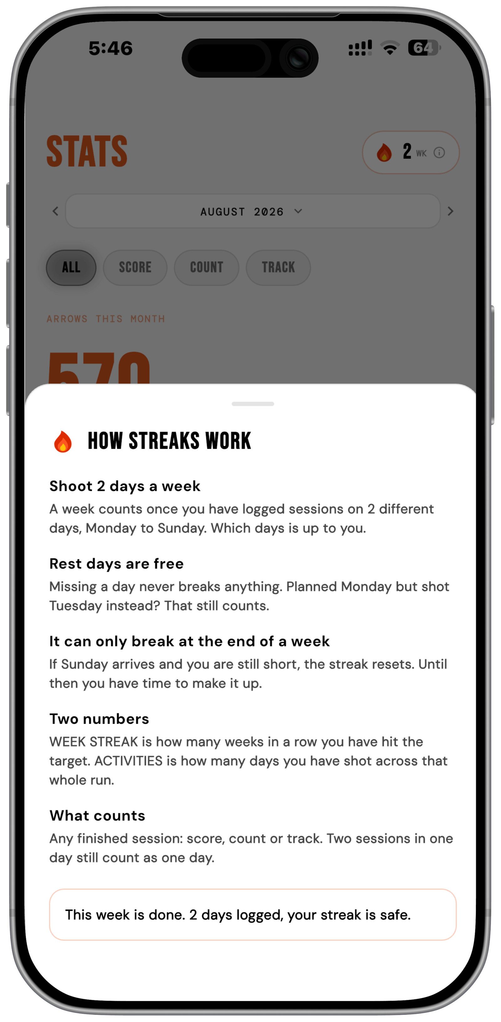 How Aimring streaks work